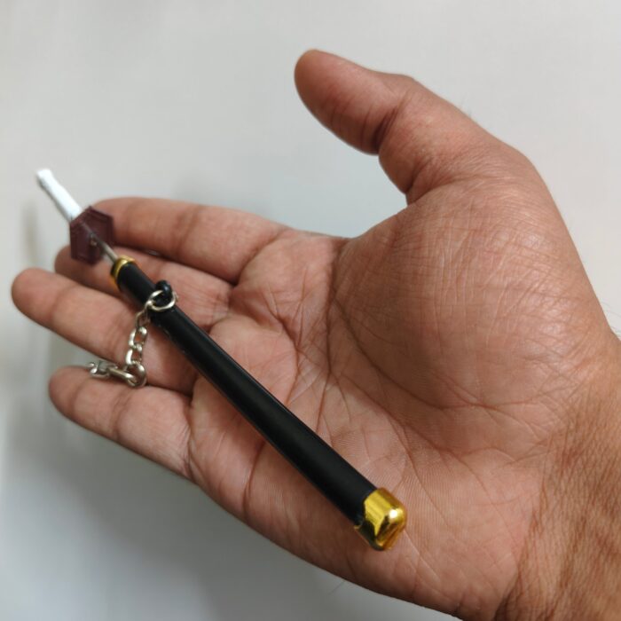 Demon Slayer Mini Katana Sword Keychain – Giyu Tomioka's Nichirin Blade - Image 4