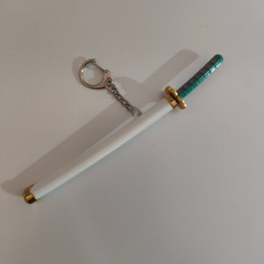 Demon Slayer Mini Katana Sword Keychain – Mitsuri Kanroji's Nichirin Blade