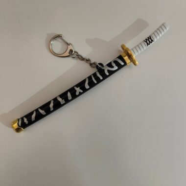 Demon Slayer Mini Katana Sword Keychain – Sanemi Shinazugawa's Nichirin Blade