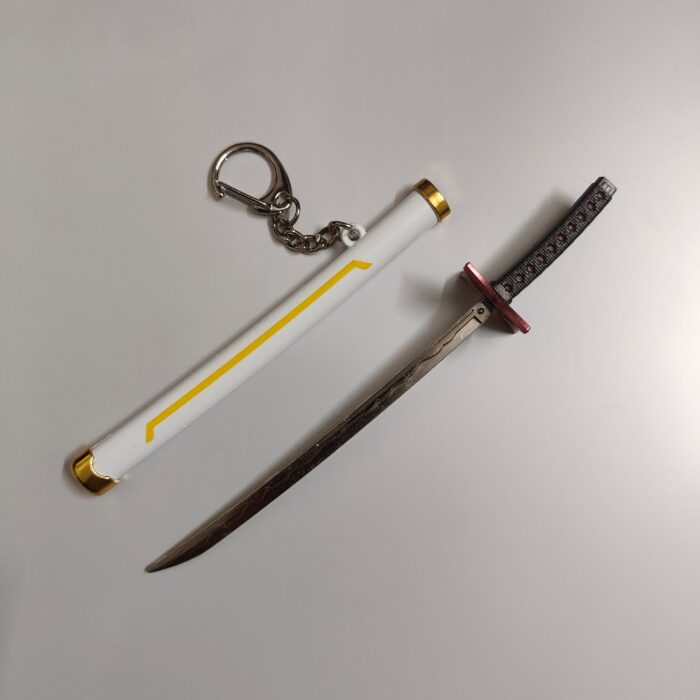 Demon Slayer Mini Katana Sword Keychain – Shinobu Kocho's Nichirin Blade - Image 3
