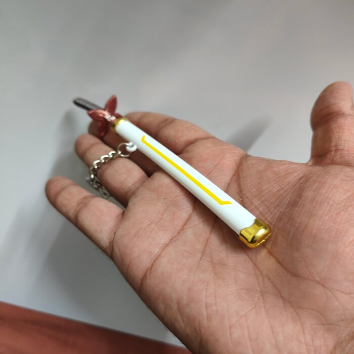 Demon Slayer Mini Katana Sword Keychain – Shinobu Kocho's Nichirin Blade - Image 4