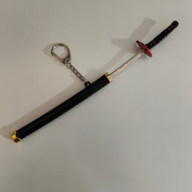 otaku-haven-default-title-demon-slayer-mini-katana-sword-keychain-tanjiro-kamado-s-nichirin-blade-with-rengoku-s-hand-guard-43887953248497