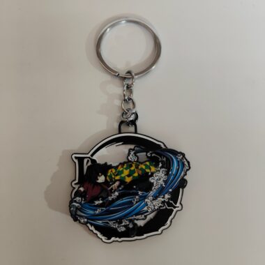 Giyu Tomioka Spinning Metal Keychain – Demon Slayer Merchandise