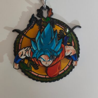 otaku-haven-default-title-goku-blue-spinning-metal-keychain-dragon-ball-z-merchandise-43887949545713