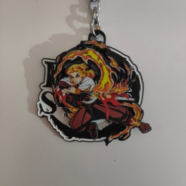 otaku-haven-default-title-kyojuro-rengoku-spinning-metal-keychain-demon-slayer-merchandise-43887945744625