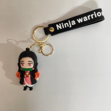 Nezuko Kamado Soft Keychain – Demon Slayer Merchandise (7cm)