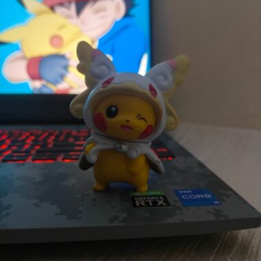 Pikachu in Mega Audino Cosplay – Healer's Grace Figure - Pokemon