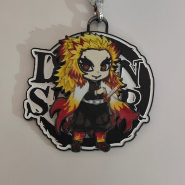 otaku-haven-default-title-rengoku-kyojuro-chibi-spinning-metal-keychain-demon-slayer-merchandise-43887934767345