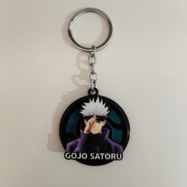 Satoru Gojo Spinning Metal Keychain – Jujutsu Kaisen Merchandise