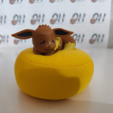 Sleeping Eevee on Bean Bag – Pokémon Nap Time
