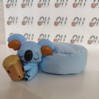 Sleeping Komala on Bean Bag – Pokémon Nap Time