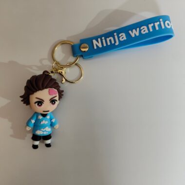 Tanjiro Kamado Soft Keychain – Demon Slayer Merchandise (7cm)