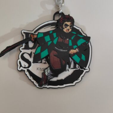 otaku-haven-default-title-tanjiro-kamado-spinning-metal-keychain-fierce-tackle-stance-demon-slayer-merchandise-43887930212593