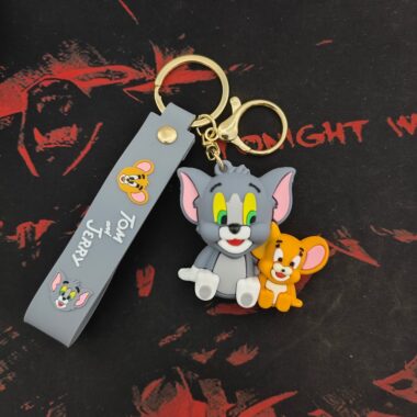 Tom and Jerry – The Classic Cat and Mouse Duo Keychain