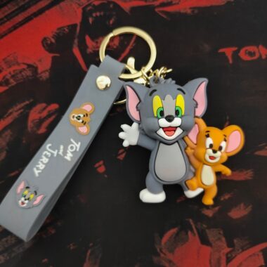 Tom and Jerry – Waving Hello Duo Keychain